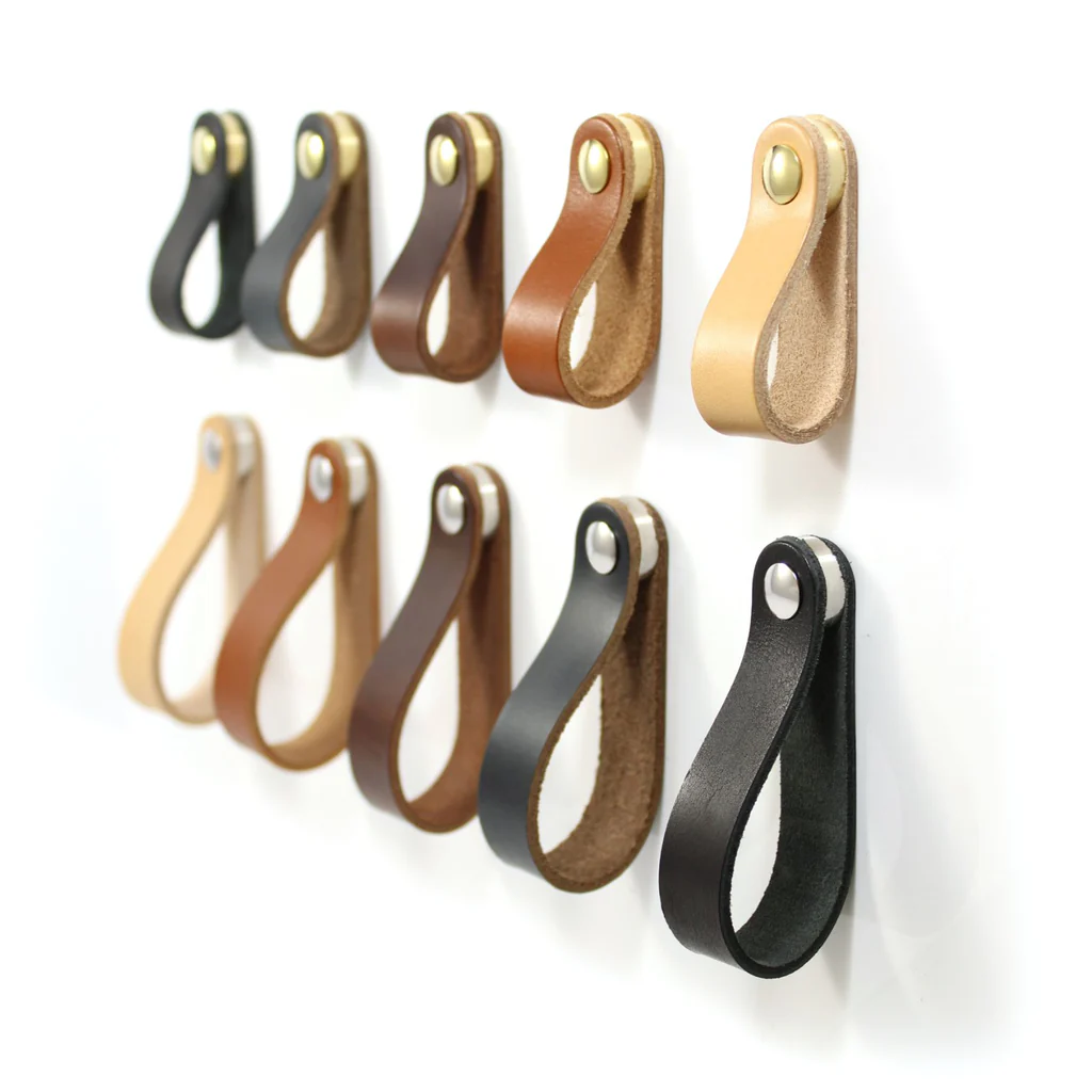 leather pulls